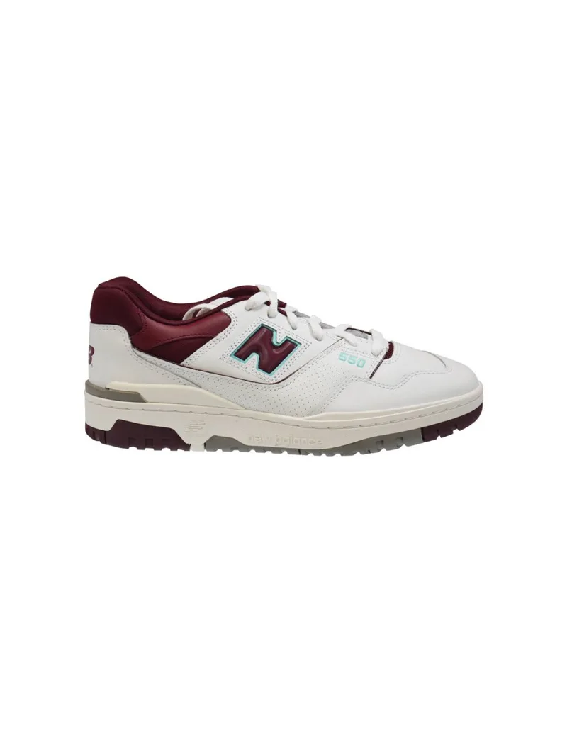 New Balance 550 Burgundy Cyan Sneakers BB550WBG