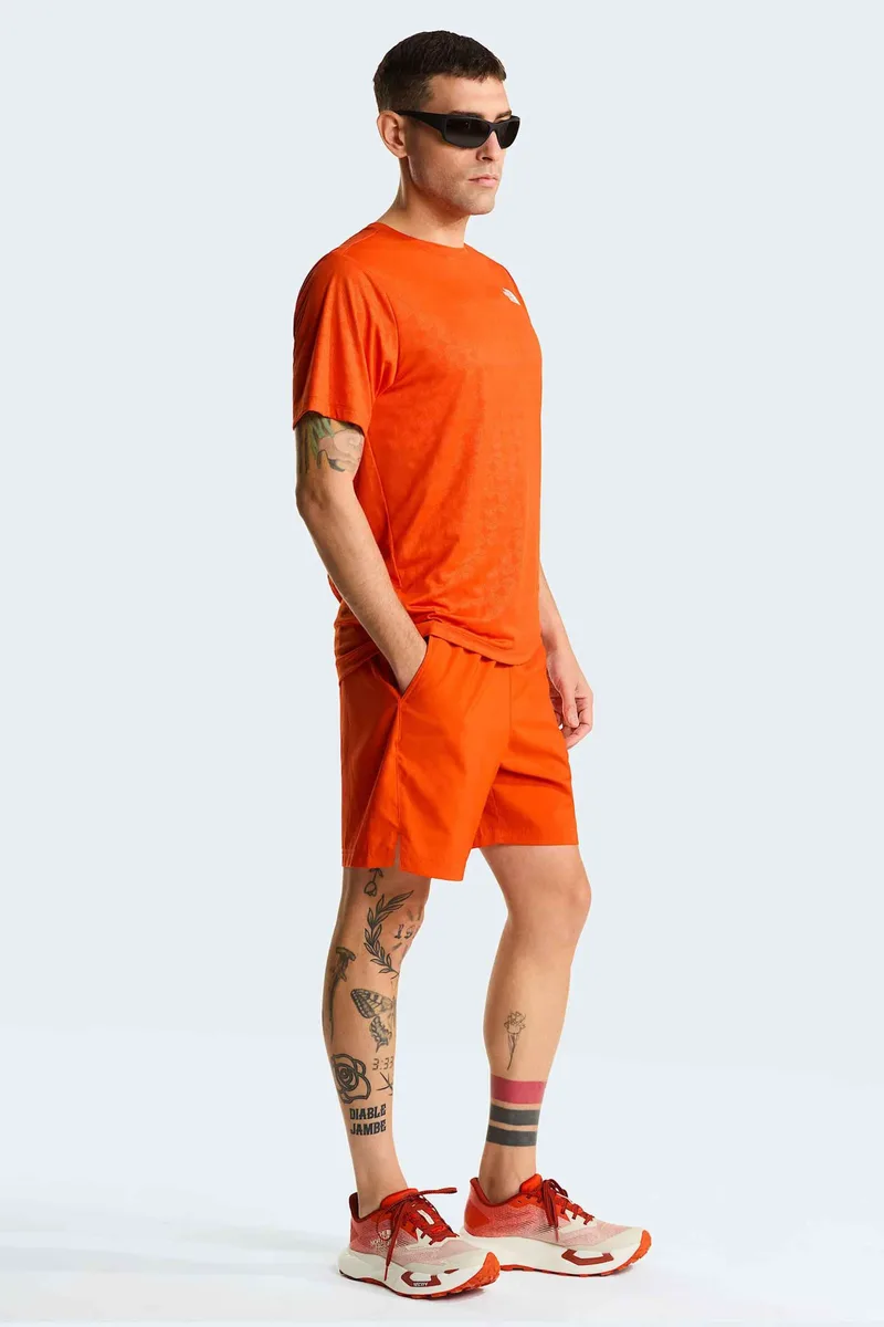The North Face ανδρικό σορτς Regular Fit "24/7" - NF0A3O1BG6L1 Πορτοκαλί