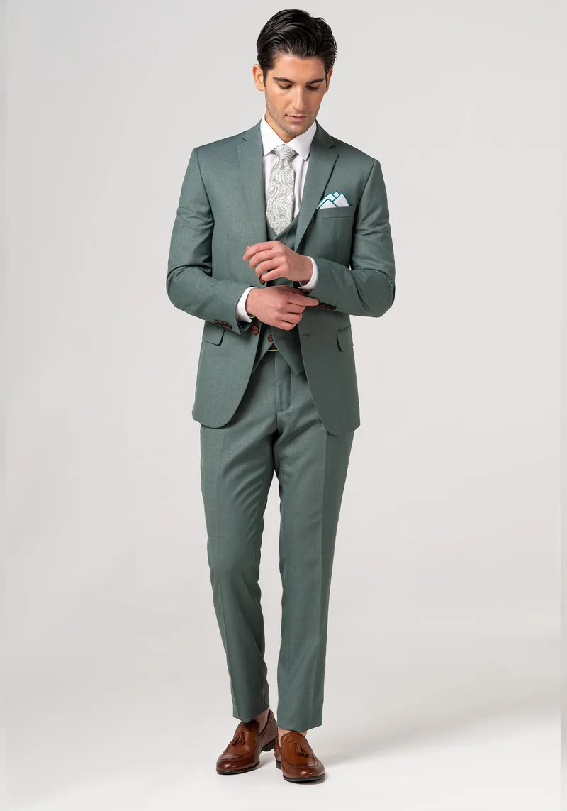 Fragosto Κοστούμι της σειράς Suit - FRS998 11 06 Lush Green