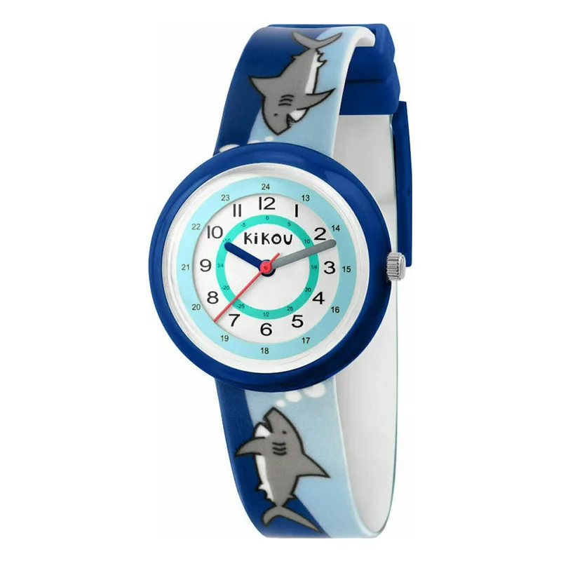KIKOU Petits Explorateur Blue Rubber Strap R4551103002