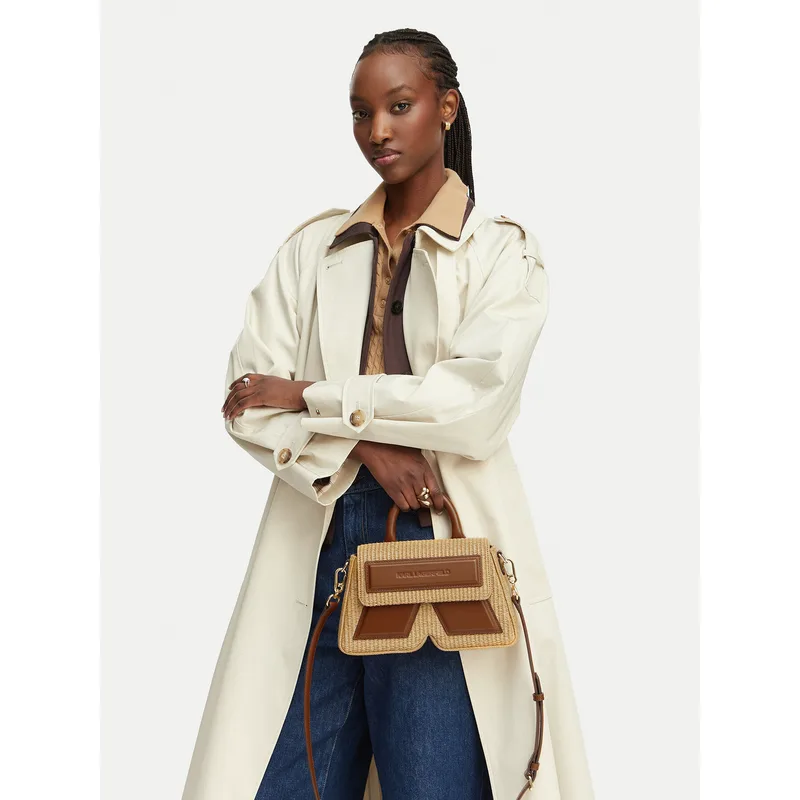 Τσάντα KARL LAGERFELD B2W30024 Μπεζ