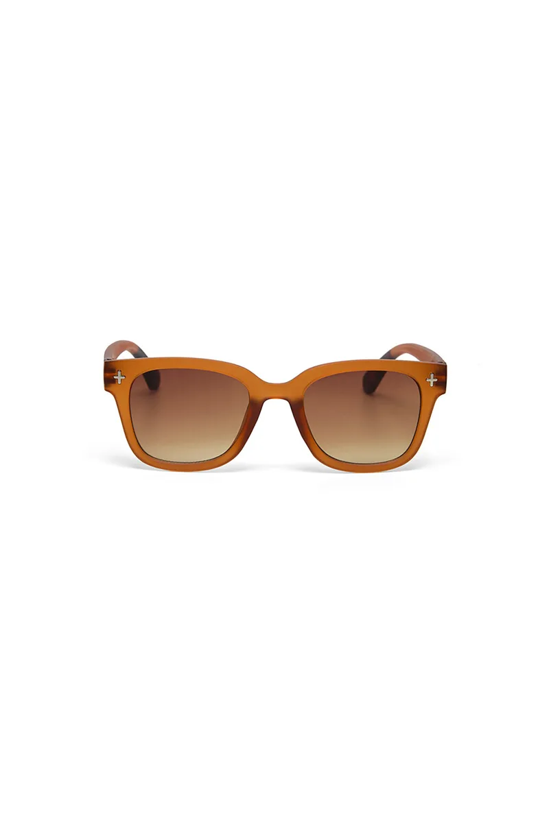 Okkia unisex γυαλιά ηλίου "Giovanni" - OK012-TBR Καφέ Cinnamon
