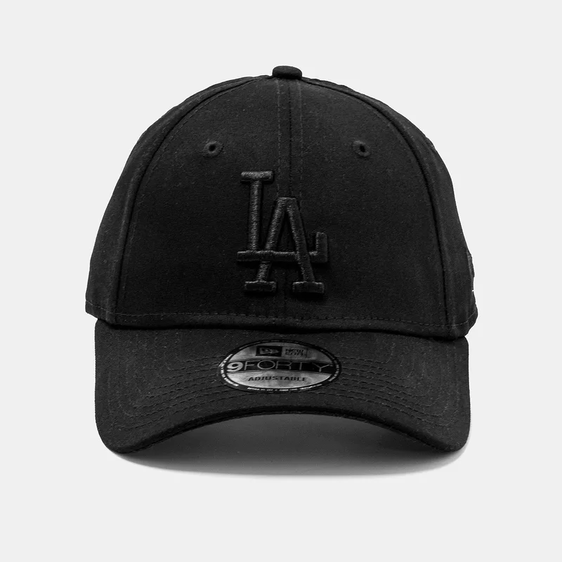 NEW ERA LA DODGERS ESSENTIAL 9FORTY CAP ΜΑΥΡΟ