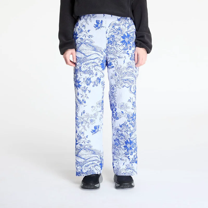 Παντελόνια Nike Sportswear Collection Women's Mid-Rise Jacquard Track Pants White/ Hyper Royal/ White L