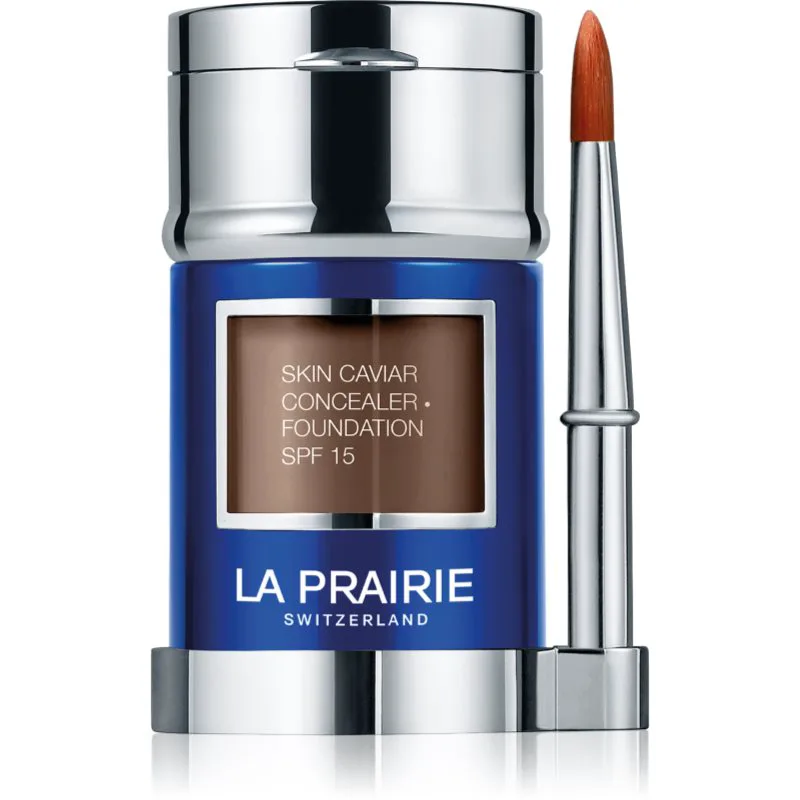 La Prairie Skin Caviar Concealer Foundation μεικ απ και διορθωτής SPF 15 απόχρωση N-70 Nutmeg 30 ml
