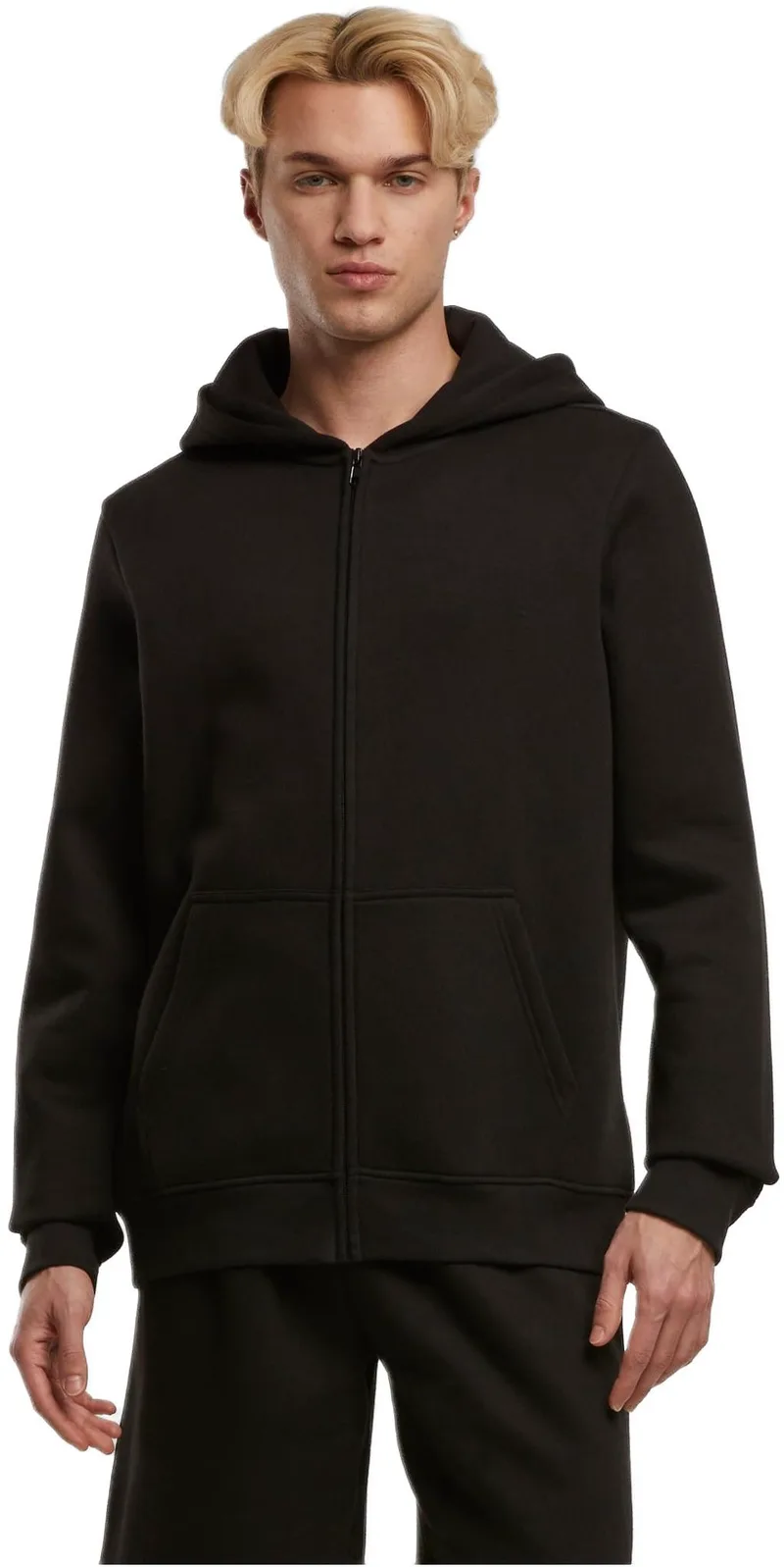 Ζακέτα Φούτερ με Κουκούλα TB8003-00007 Urban Classics Black