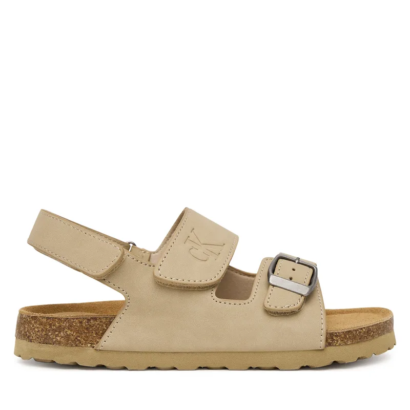 Σανδάλια Calvin Klein Velcro V3X2-83328-0315 D Μπεζ