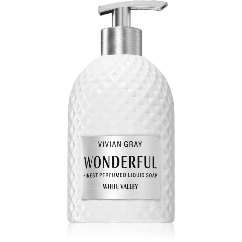 Vivian Gray Wonderful White Valley πολυτελές ρευστό σαπούνι για τα χέρια 500 ml