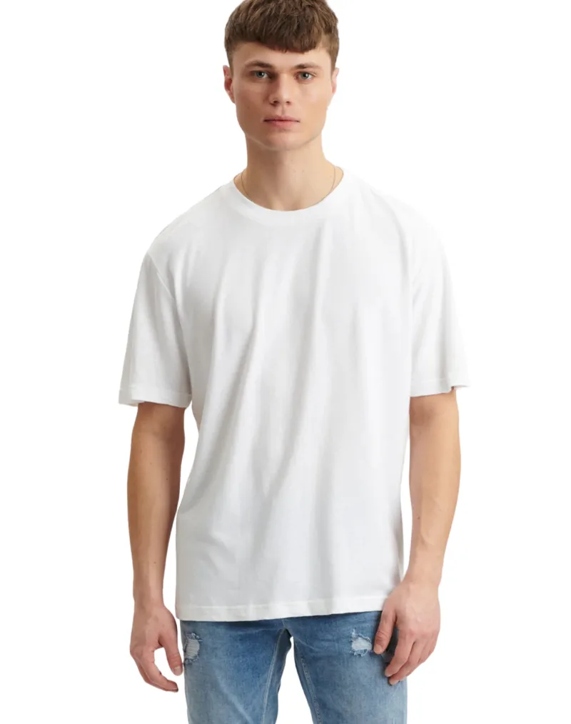 Gabba - T-Shirt Ανδρικό Nigel Boxy Tee-White