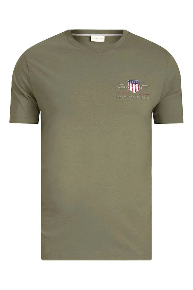 GANT T-SHIRT REG ARCHIVE SHIELD EMB SS ΛΑΔΙ