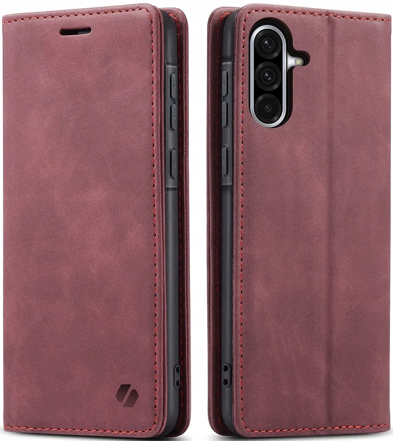 Θήκη Samsung Galaxy A36 Spacecase Wallet Πορτοφόλι - Red (5905719117450)