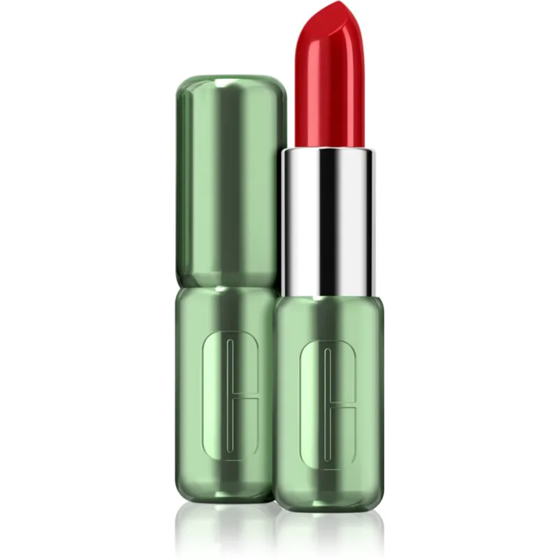 Clinique Pop™ Longwear Lipstick Shine λαμπερό κραγιόν απόχρωση 08 Cherry Pop 3.9 γρ