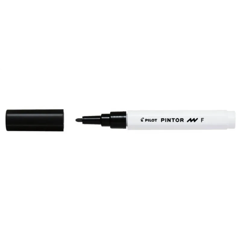 Μαρκαδόρος Pilot Paint Pintor Fine Black SW- PT-FB