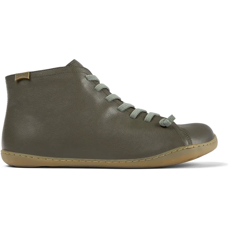 CAMPER Peu - Μπότες Για Ανδρικα - Πράσινο, Μέγεθος 39, Smooth leather