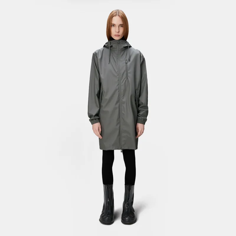 Rains Long Storm Breaker W3 Unisex Μπουφάν (9000192819_1730)