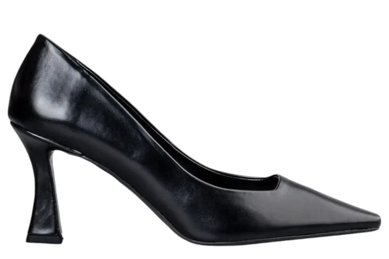 Γόβα Envie Με Καρέ Μύτη E02-20855-BLACK Γυναικείο