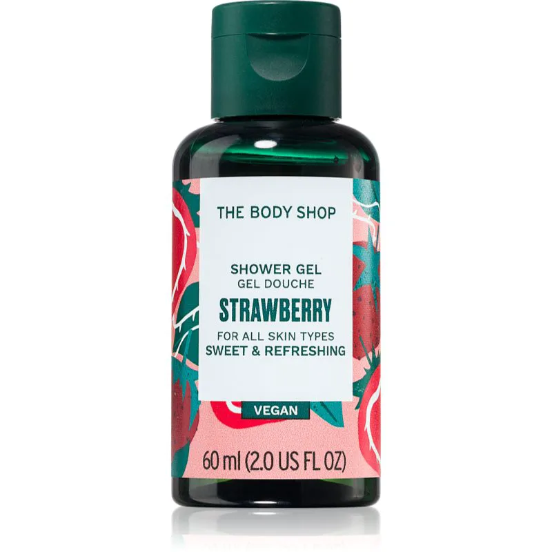 The Body Shop Strawberry Shower Gel τζελ για ντους 60 ml