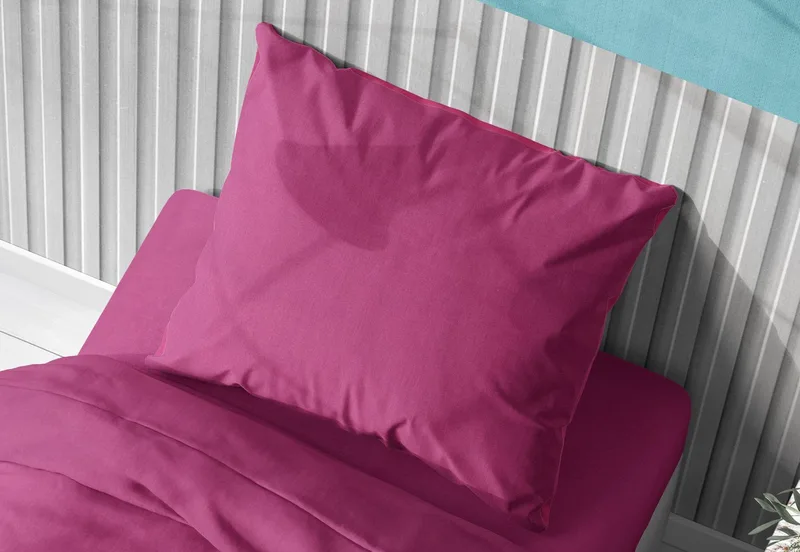 Μαξιλαροθήκη Φάκελος Βαμβακερή 50x70εκ. Solid 499 Fuchsia Dimcol (Ύφασμα: Βαμβάκι 100%, Χρώμα: Φούξια) - DimCol - 1930813106249930