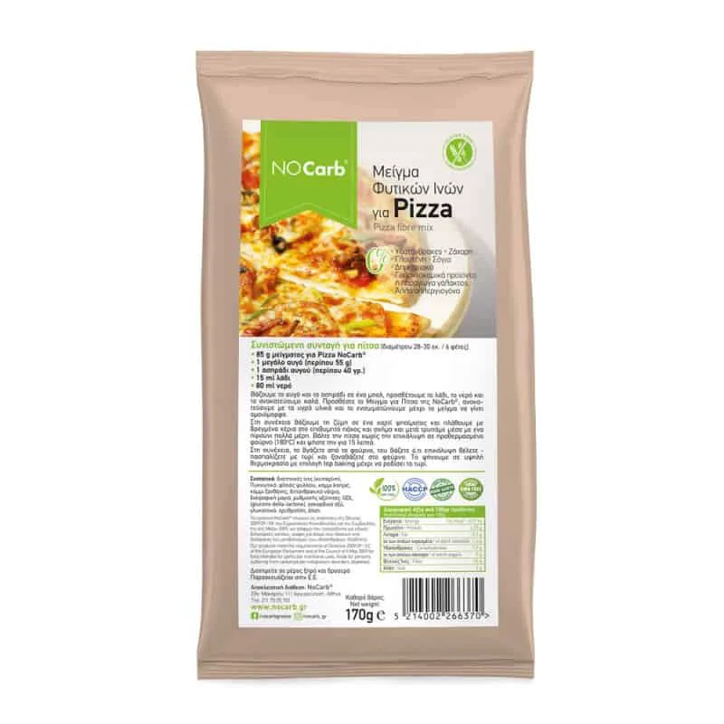 Nocarb Μείγμα για Pizza -170gr