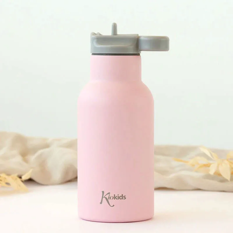 Παγούρι - Θερμός 350ml Με Στόμιο Kiokids Ροζ 5070