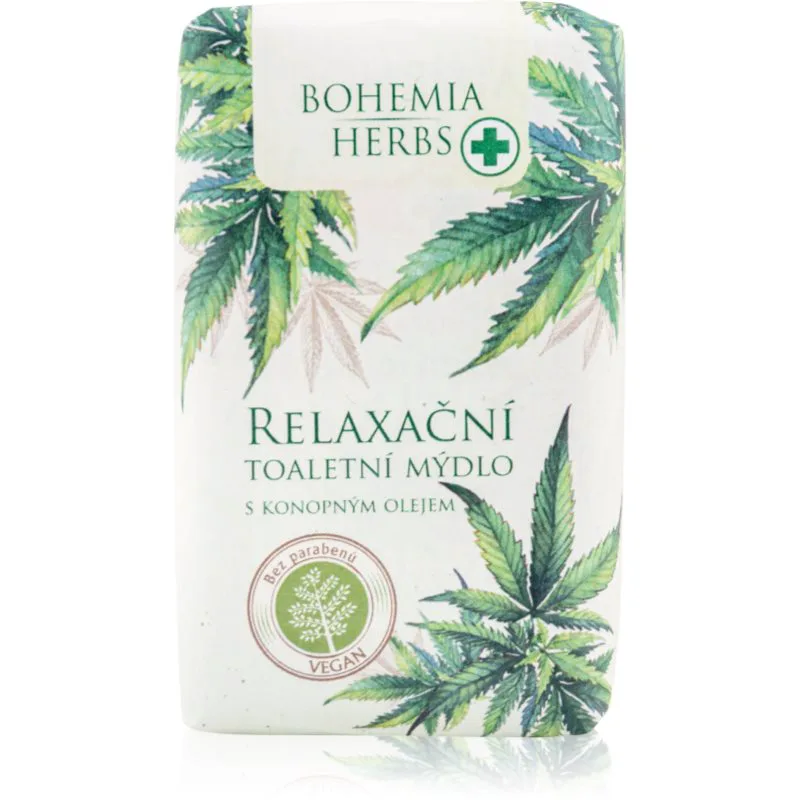 Bohemia Gifts & Cosmetics Bohemia Herbs Cannabis Μπάρα σαπουνιού 100 γρ