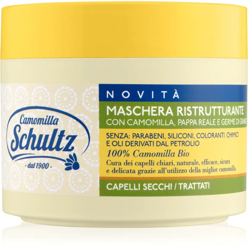 Camomilla Schultz Chamomile αναδιαρθρωτική μάσκα για τα μαλλιά 300 ml