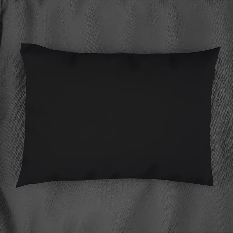 Μαξιλαροθήκες Ζεύγος 50X70 Dimcol Exotic Line Black (50x70)