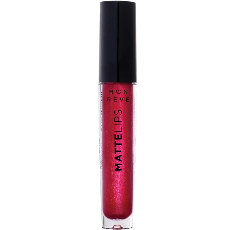 Mon Reve Matte Lips Liquid Lipstick Υγρό Ματ Κραγιόν με Πλούσιο Χρώμα Μεγάλης Διάρκειας 4ml - 15