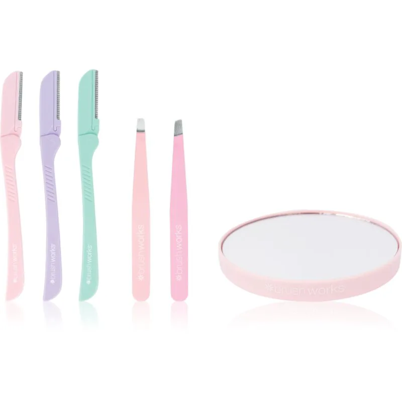 Brushworks Brow Shaping Set σετ για άψογα φρύδια