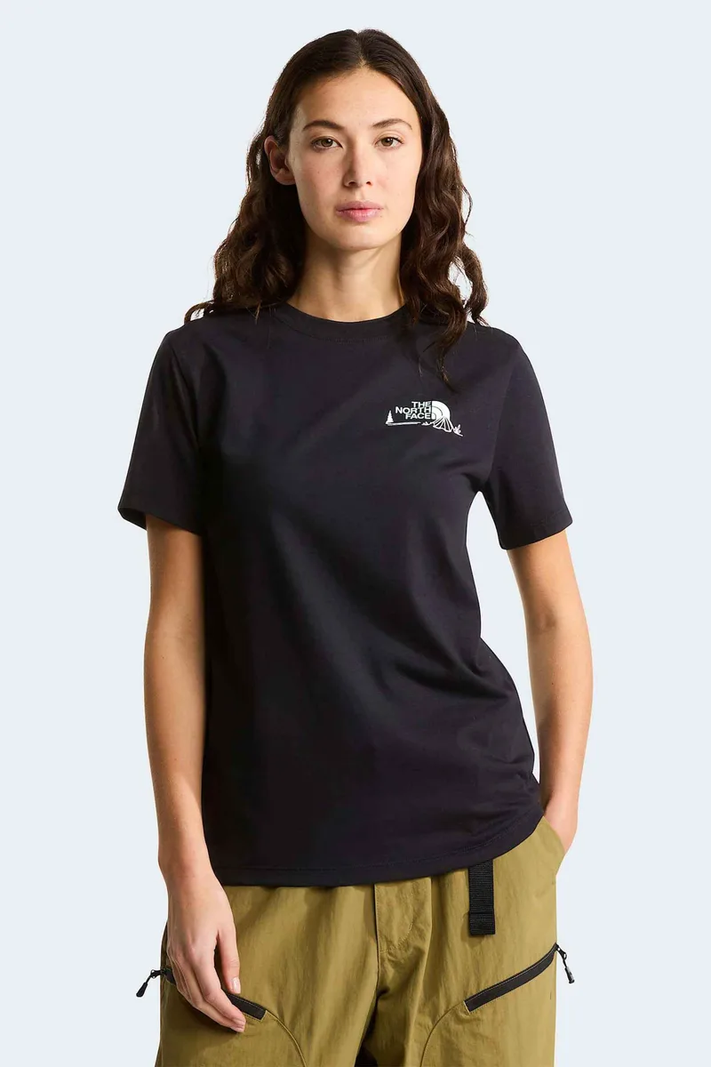 The North Face γυναικείο T-shirt "Monte Regular Graphic" - NF0A8GA9JK31 Μαύρο