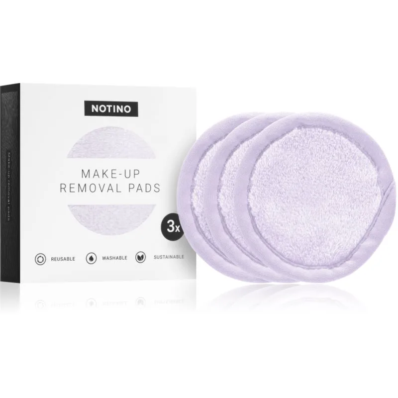 Notino Spa Collection Make-up removal pads δίσκοι ντεμακιγιάζ απόχρωση Lilac 3 τμχ