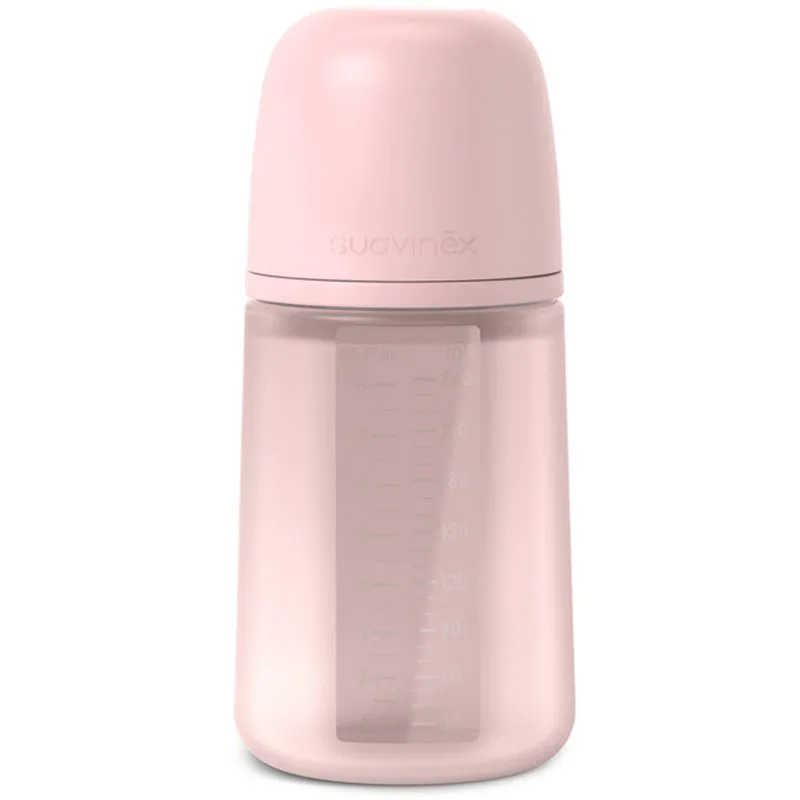 Suavinex Colour Essence SX Pro μπιμπερό Ροζ 240 ml