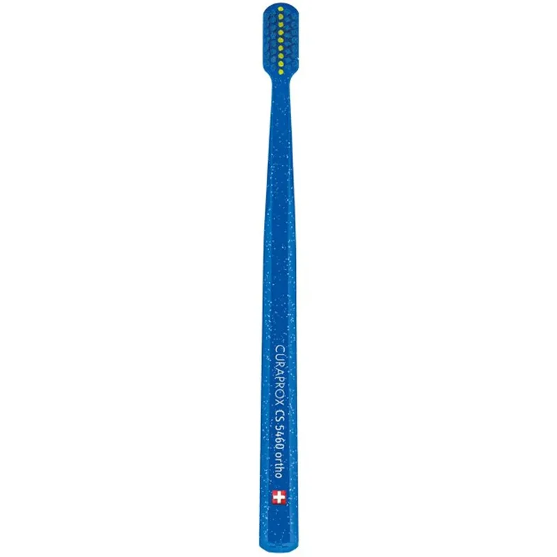 Curaprox CS 5460 Ortho Ultra Soft Ορθοδοντική Οδοντόβουρτσα 1 Τεμάχιο - Μπλε / Μπλε