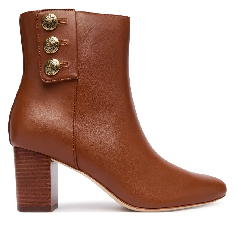 Μποτάκια LAUREN RALPH LAUREN Kenndi 802980064001 Καφέ