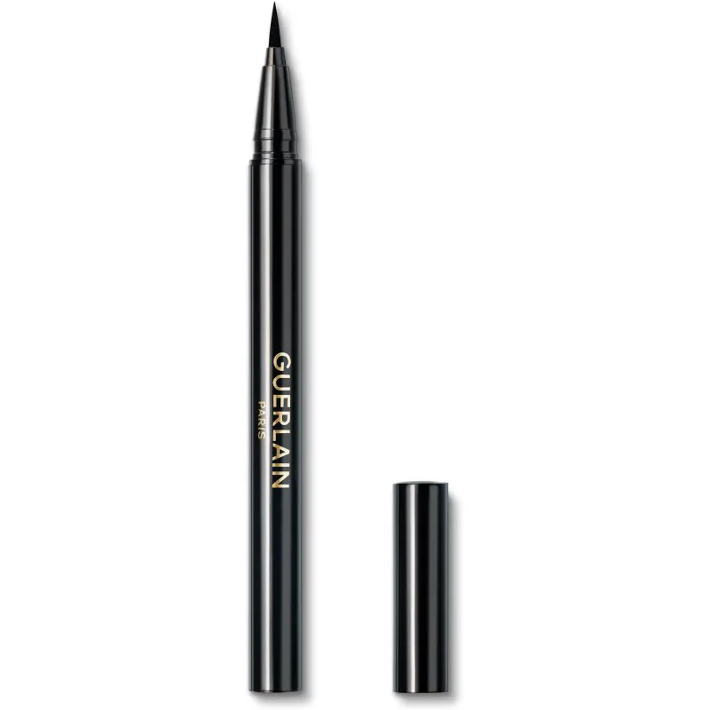 GUERLAIN Noir G Graphic Liner υγρό λάινερ ματιών σε στυλό αδιάβροχο απόχρωση 01 Black 0,55 ml