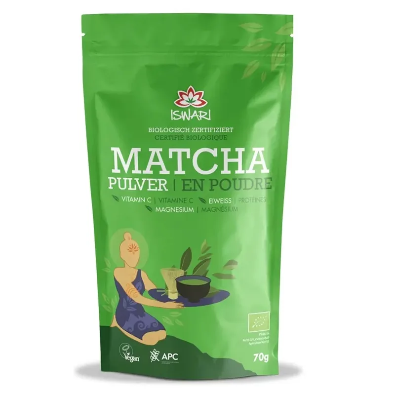 Iswari Little Buddha Matcha Organic Powder 70g
