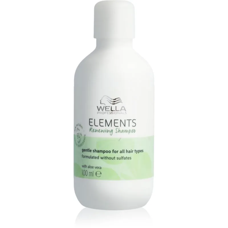 Wella Professionals Elements Renewing αποκαταστατικό σαμπουάν για όλους τους τύπους μαλλιών 100 ml