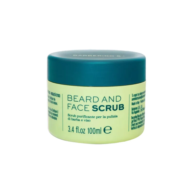 ΑΝΔΡΙΚΗ ΚΡΕΜΑ ΚΑΘΑΡΙΣΜΟΥ BARBERINO'S BEARD AND FACE SCRUB 100ML