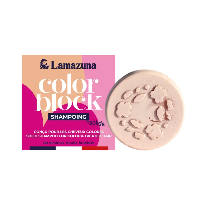 Lamazuna color block Solid Shampoo, 70 ml