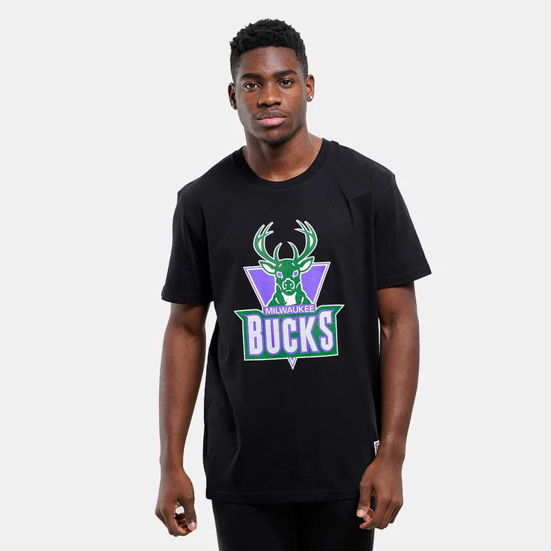 Mitchell & Ness NBA Milwaukee Bucks Team Logo UPD Ανδρικό T-shirt (9000178667_1469)