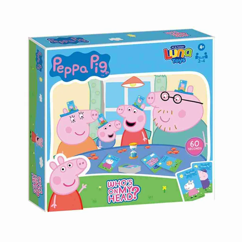 Ποιος είναι στο κεφάλι Peppa Pig 27x4x26 εκ.