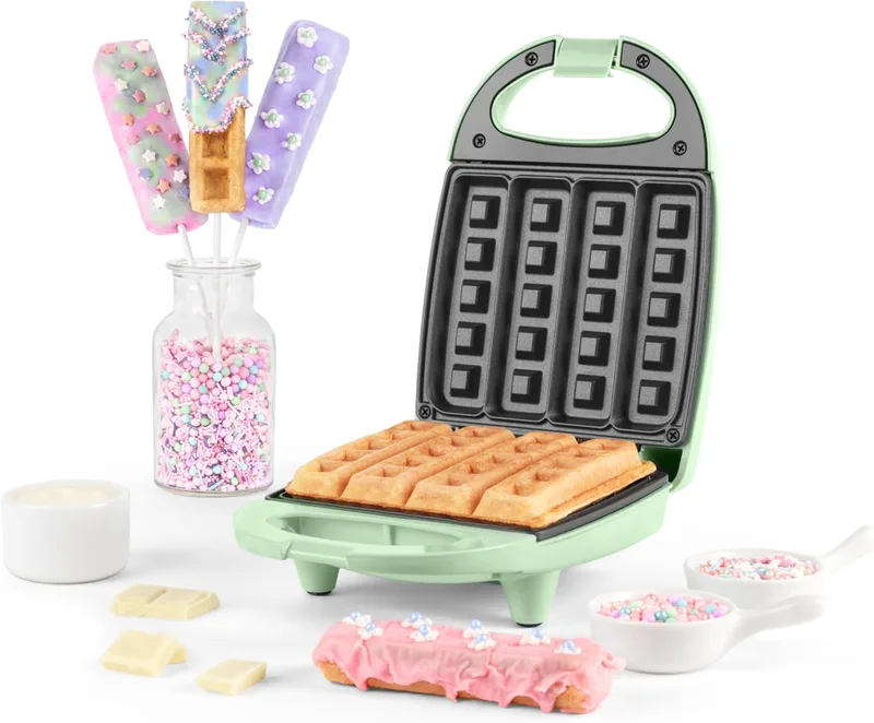Waffle Maker Sticks 520w - Mint