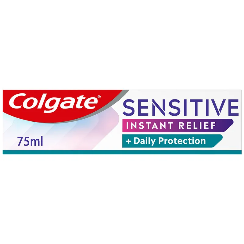 Colgate Sensitive Instant Relief Daily Protection Οδοντόκρεμα για Ανακούφιση στα Ευαίσθητα Δόντια 75ml