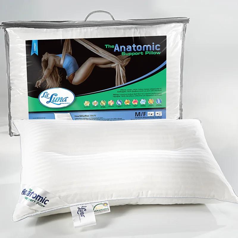 Μαξιλάρι Ύπνου 50X70 La Luna The Anatomic Μέτριο/Σκληρό Λευκό (50x70)