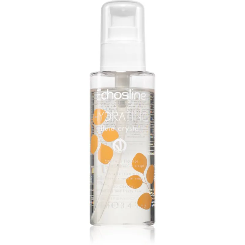 Echosline Hydrating Fluid crystal ενυδατικό υγρό για ξηρά και ατίθασα μαλλιά 100 ml