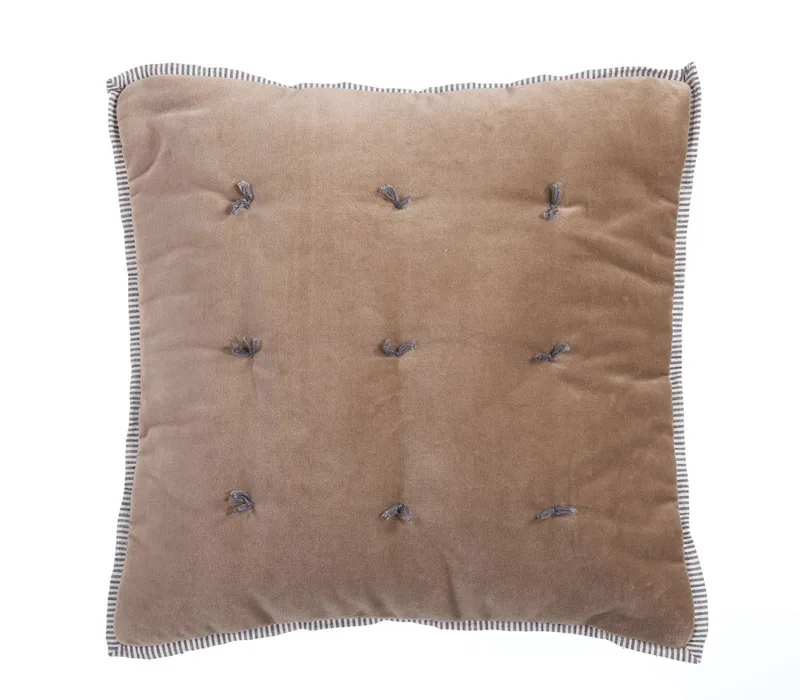 Μαξιλαροθήκη Διακόσμησης Nef-Nef Arctic 23 Greige 45x45