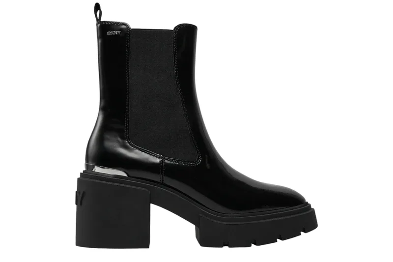 Μποτάκια DKNY Κοντό Thana Platform K4477867-BLK Γυναικείο