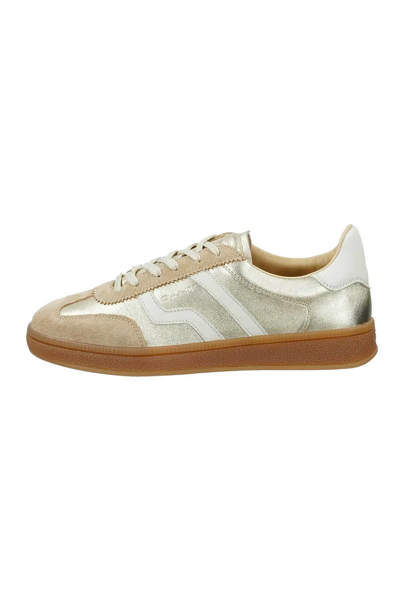 Gant γυναικεία δερμάτινα sneakers "Cuzima" - 32531199 Χρυσό