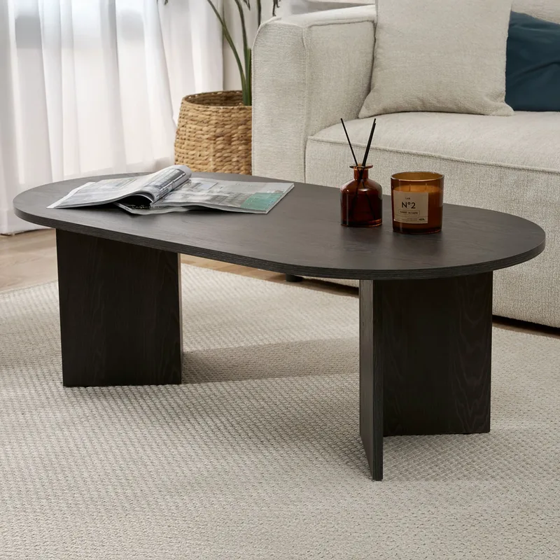 Τραπέζι Σαλονιού Sable - Lumiere Black 668Nrd1118 (119x40x60)