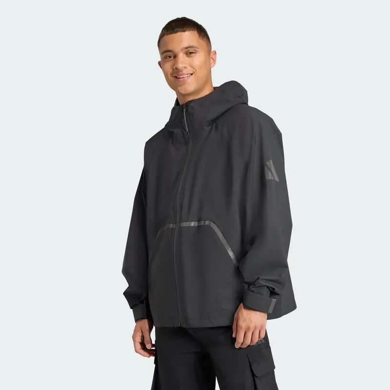 adidas Sportswear MYSHELTER CLIMAPROOF Ανδρικό Αδιάβροχο Μπουφάν (9000253568_1469)
